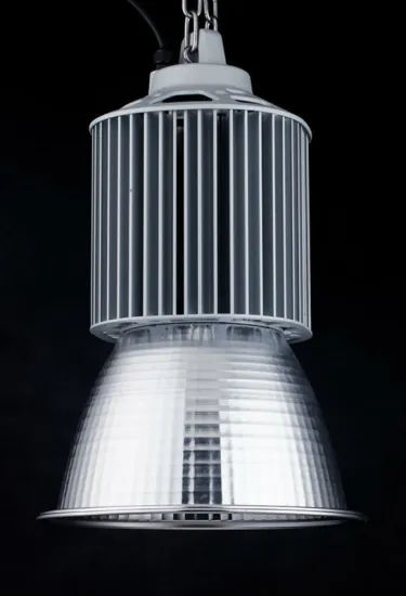 Fashiionable radiator design high purity aluminum reflector spinning forming superbright SMD 100w led high bay light