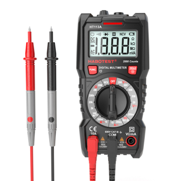 HT113A 2000 Counts True RMS Digital Multimeter