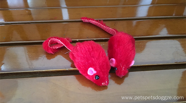 Rustling plush color mouse plush mouse cat toy