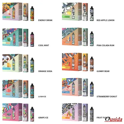 RandM Tornado 6000 Mr Blue Vape