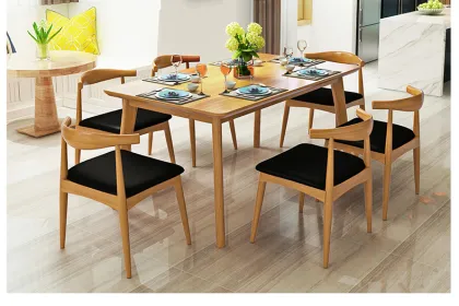 wooden dining table for dining room furniture