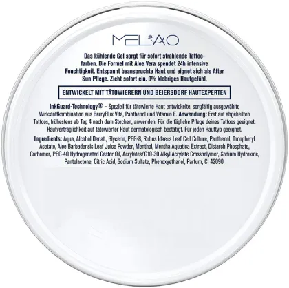 Soothing Moisturizes Protect Heal Tattoo Aftercare Gel