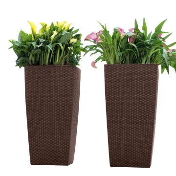 Wholesale Rattan Garden Planter & Outdoor Flower Pots