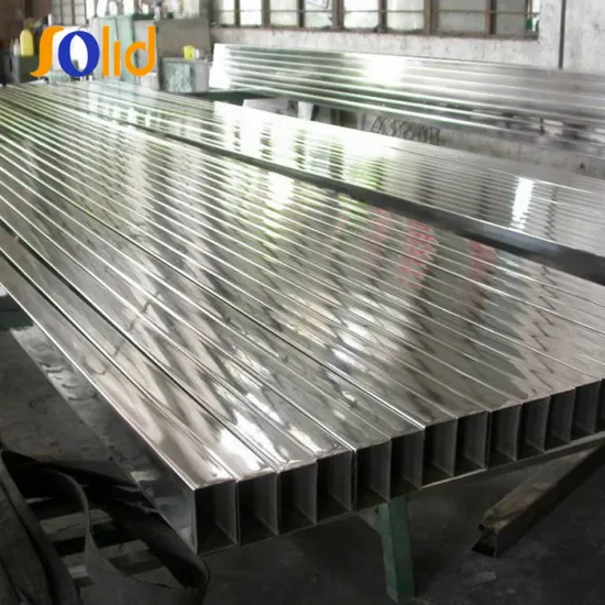 AISI 304 Stainless Steel Rectangular Square Tube