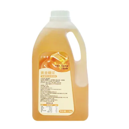 Golden Lemon Fruit Tea Pearl Milk Tea Syrup 2.5 kg