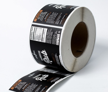 Waterproof Adhesive Paper Outdoor Private Label Vinyl Stickers with Customized Printing