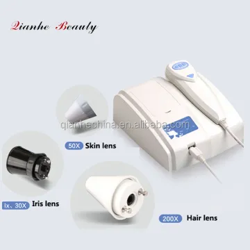 Portable UV Skin Analyzer, Hair Analysis, Iris Scanner Diagnosis Machine
