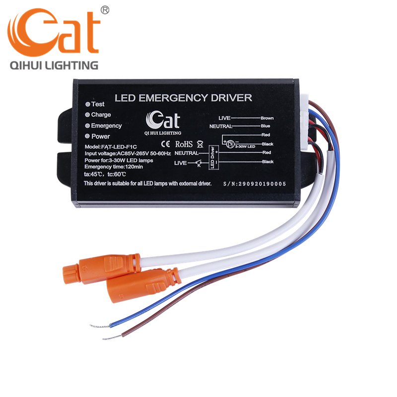 CE certificate emergency driver for downlight