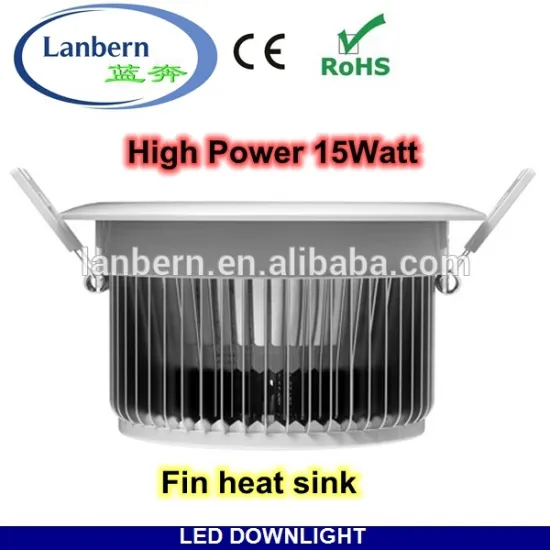 2014 new style best selling products kitchen item dimmable fin heat sink 3w High Powered LED Down Lamp