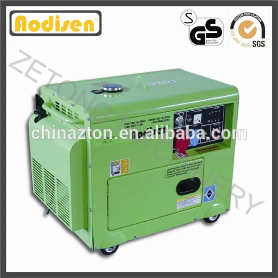 electric soundproof 4kva diesel generator