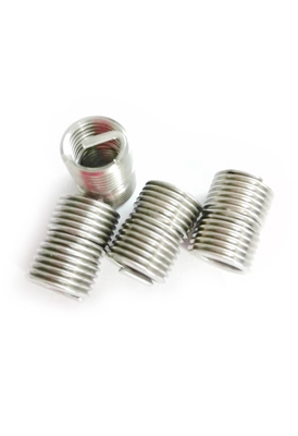 Stainless Steel Fine Thread Insert Coils Free Running M12*1 Size for Metric Applications