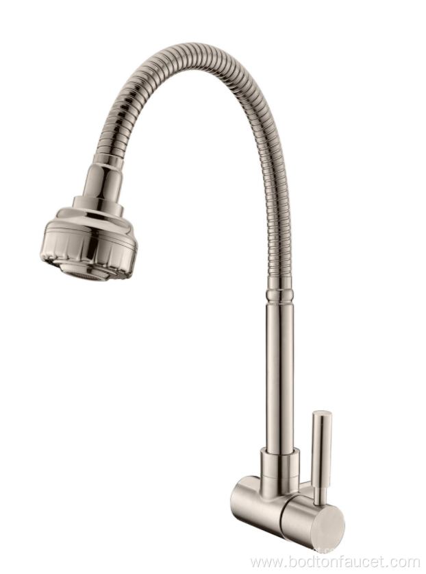 Stainless Steel Wall Mounted Faucet