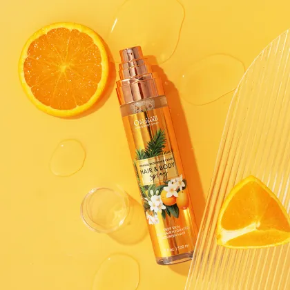 Factory Price Custom OEM Hair Spray: Keep Hair Hydrated with Orange Blossom & Cedar