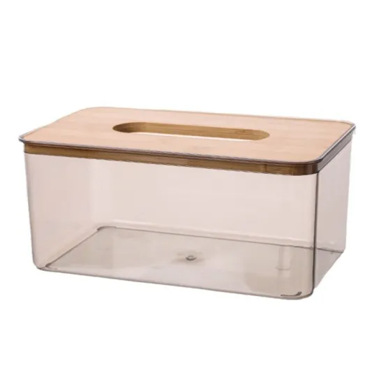 Stylish Acrylic Bathroom Tissue Holder for Modern Homes