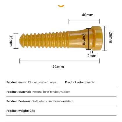 Hot Selling Duck Feather Removing Machine with Rubber Fingers for Efficient Plucking