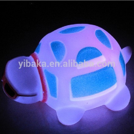 Multi Color LED Turtle Night Light For Party led lamp with battery christmas gift FC90172