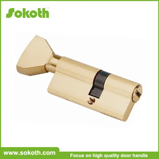 Professional supplier Brass Lock Cylinder for indoor Security Doors