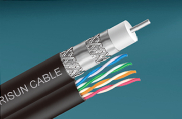 RG6 Quad + Cat5e Cable