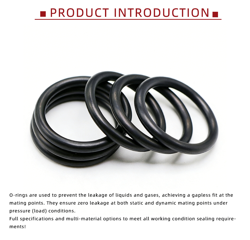Durable Black NBR Rubber Sealing Parts