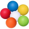Pelota de golf de PU duradera para uso en interiores y exteriores
