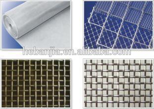 Anjia galvanized square wire mesh fence in stock(ISO9001 factory)