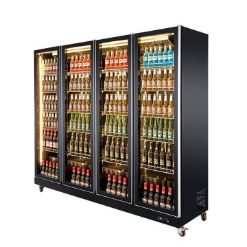 Refrescos de refrescos, bebidas y exhibición de cerveza