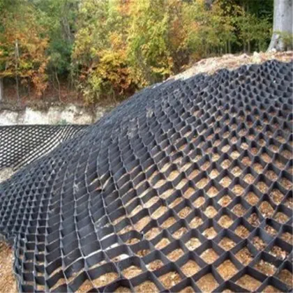 Smooth Perforated Geocelula Cellular System for Plastic Driveway Retaining Walls and Gravel Grid Geocells