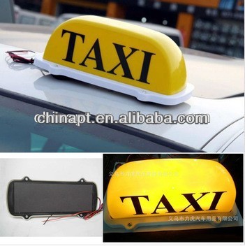 Universal Yellow 12V LED Accessories ταξί ταξί κορυφαία φώτα ταξί ταξί