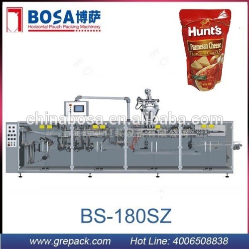 zip lock sachet water filling packing machine