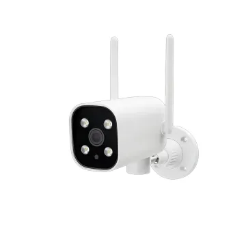 3MP Wireless IP Camera with Full Color Night Vision and Two-Way Voice Intercom via WiFi