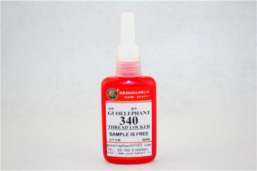 50ML--250ML Brand new Guo elephant 340 thread locker high strength