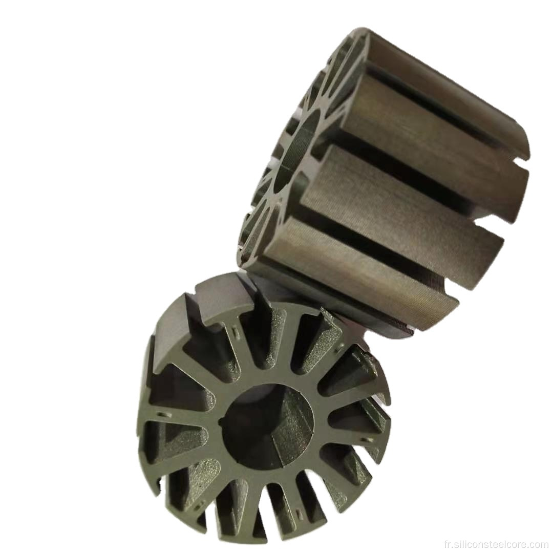 Rotor de moteur de polissage en acier en silicium Feuilles de stator rotor en acier en silicium personnalisées pour drones et robots