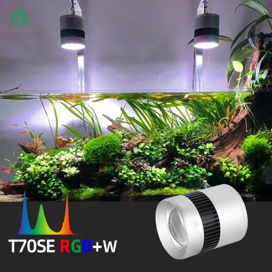 Mini Rocket Series 70W W RGB Full Spectrum LED Lights for Aquatic Plants - Upgrade T70 Aquarium Lighting