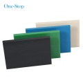 Color wear resistant HDPE board
