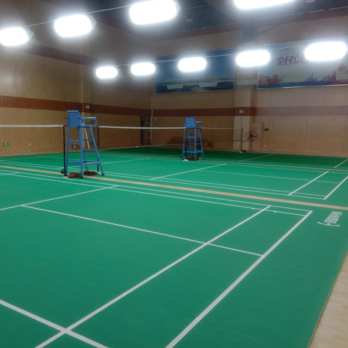 ENLIO PVC badminton floor with BWF