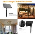100FT 50 ST38 LED lights solar light string