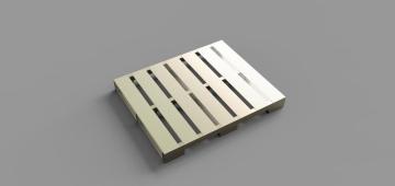 Aluminum pallet for warehouse