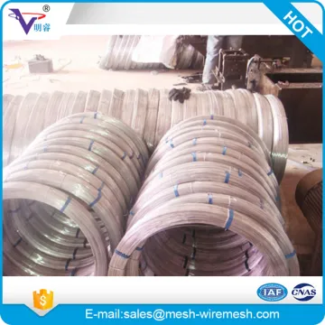 Galvanized  oval steel  wire