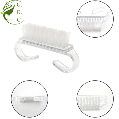 Multicolor Handle Grip Nail Clean Brush Hand Fingernail