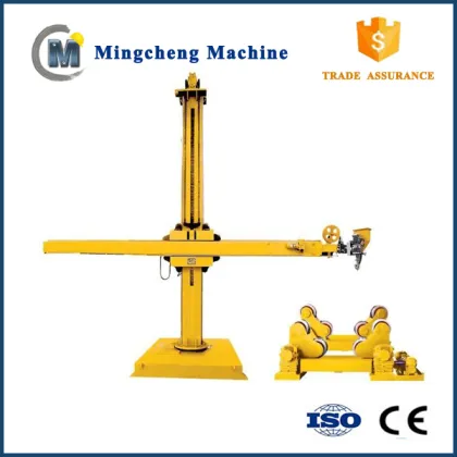 Girth and Longitudinal Seam Column Boom Welding Manipulator
