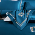 Luxo 100% algodão Bordado Bordado Homeuse Bedding Sets