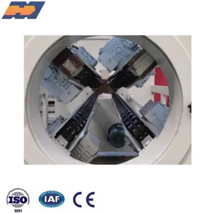 Plastic Haul Off Transmission Roller Chains with Rubber Blocks