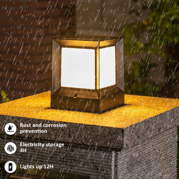 Outdoor IP68 Waterproof LED Solar Deck Stair Lights