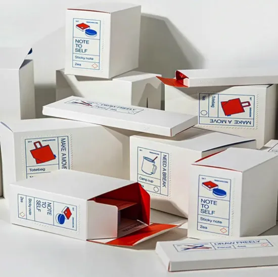 Color product packaging cardboard box