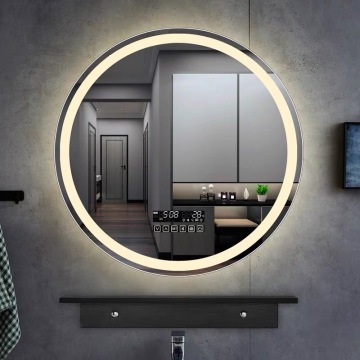 Wall-Mounted Touch Screen Smart LED Mirror for Bathroom