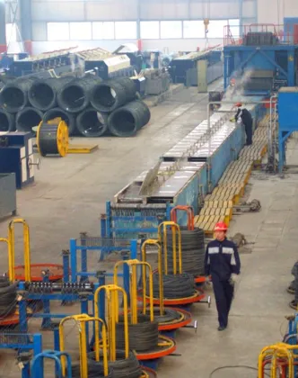 Steel wire gas internal heating type galvanizing furnace