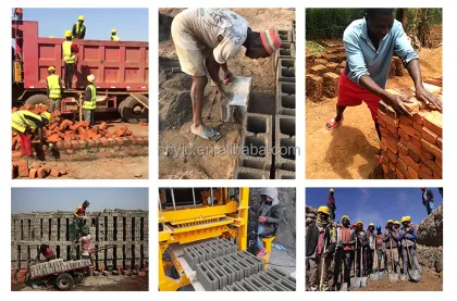 Manual Cement Brick Making Machine - Brick Making Machinery