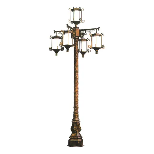 Sand casting Aluminum Yard Lamp