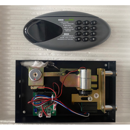 electronic motorized lock for hotel safes