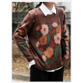 women's casual literary knitted sweater